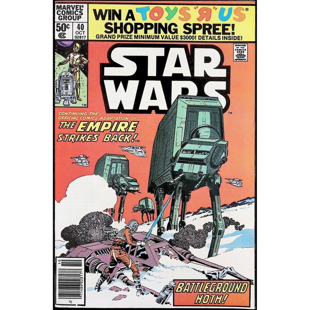 Star Wars #40 Empire Strikes Back Marvel Comics 1st app Rogue Squadron Newsstand